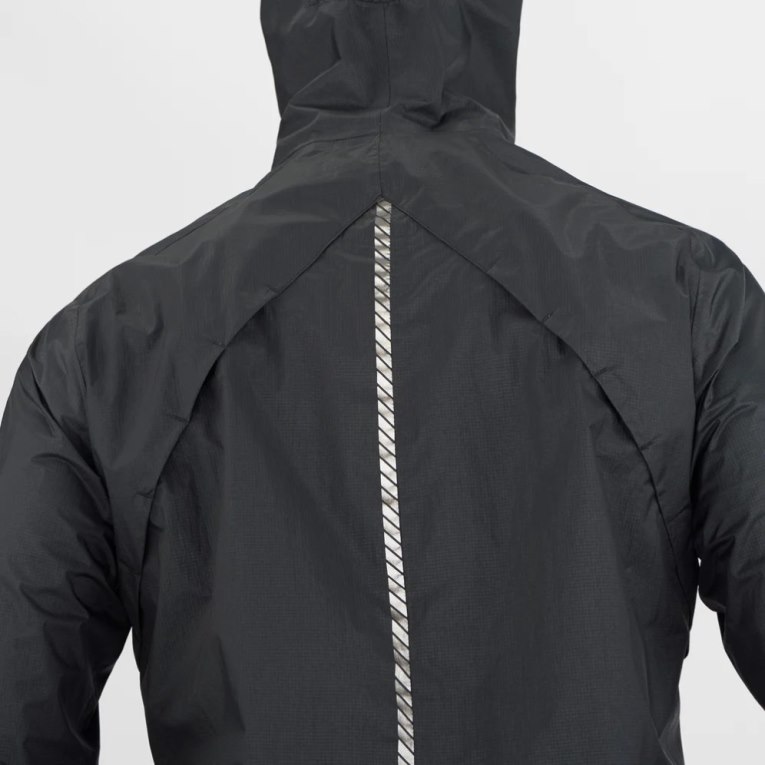 Chaquetas Shell Salomon Bonatti Impermeables Hombre Negros | MX QZSB105